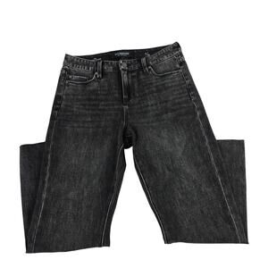 Liverpool Los‎ Angeles jeans the crop flare black 6/28 denim womens 7035